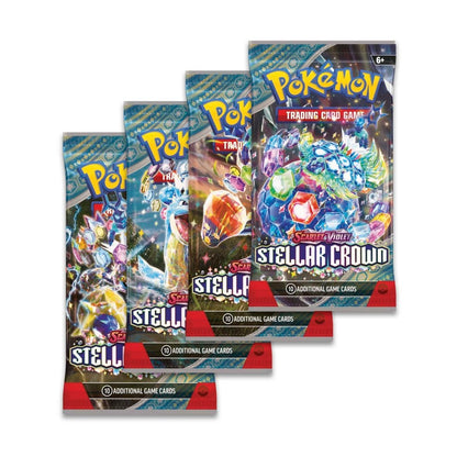 Coffret de boosters Couronne Stellaire Écarlate et Violette du JCC Pokémon (36 packs)