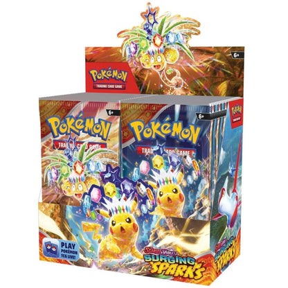 Coffret de boosters Pokémon JCC : Éclats Écarlates et Violettes (36 paquets)